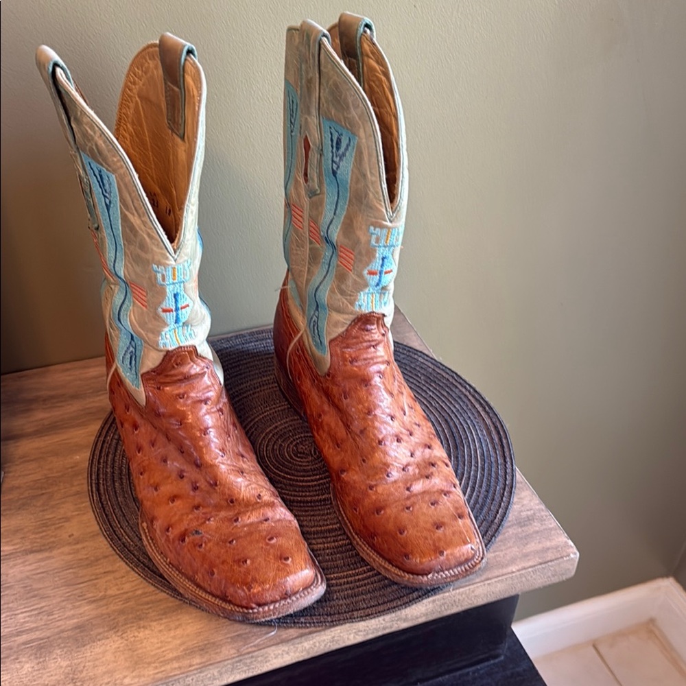 Brown and Blue Western Boots
Corral boots